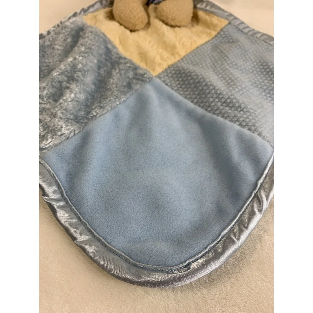 Kids II Baby Dog Puppy Plush Lovey Security Blanket Bedtime Prayer Praying Satin